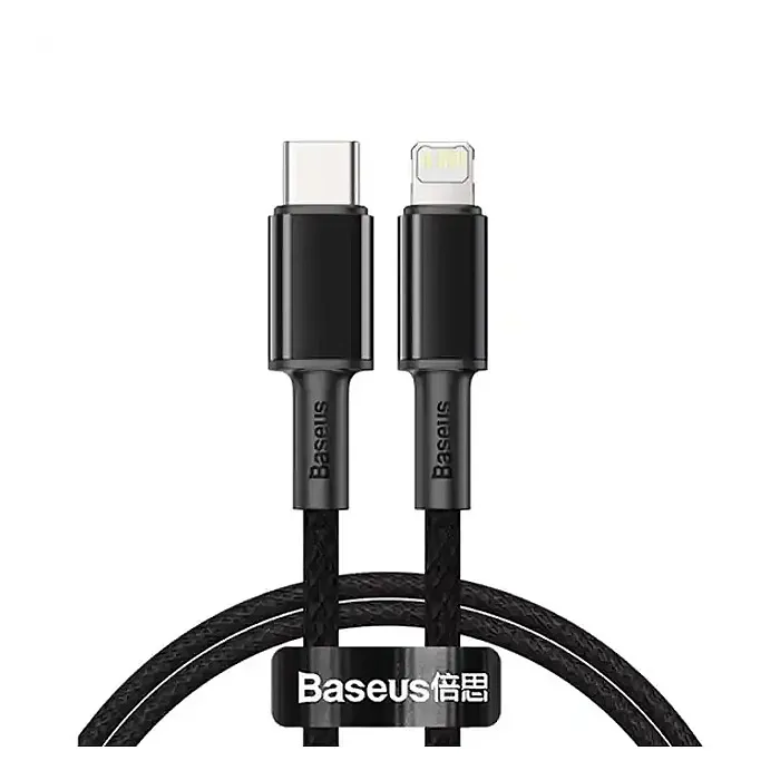 Baseus 20W High Density Braided Fast Charging Type-C to Lighting...